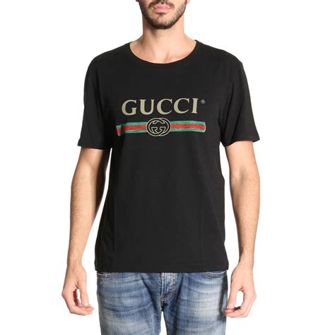 gucci men t shirt free shipping|Gucci t shirt men's outlet.